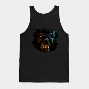 Werewolf Snarl Tank Top